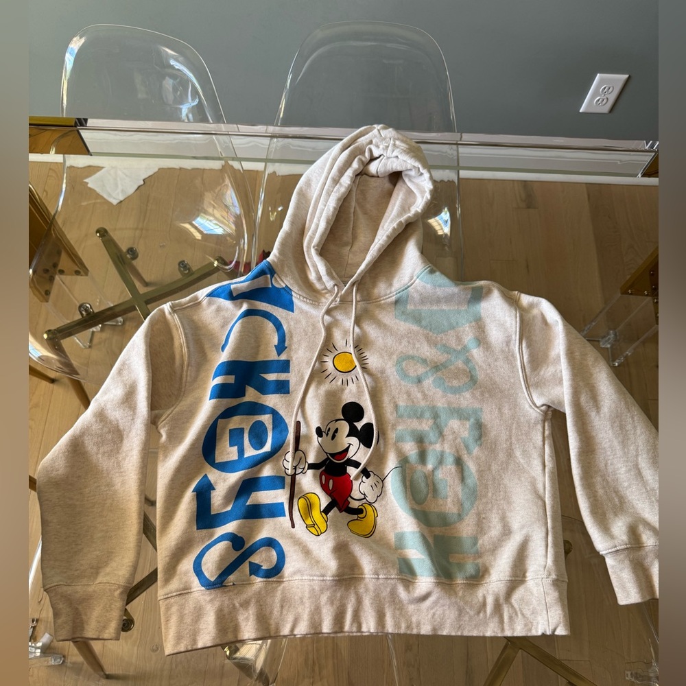 Mickey Mouse Cropped Hoodie - Women’s Medium